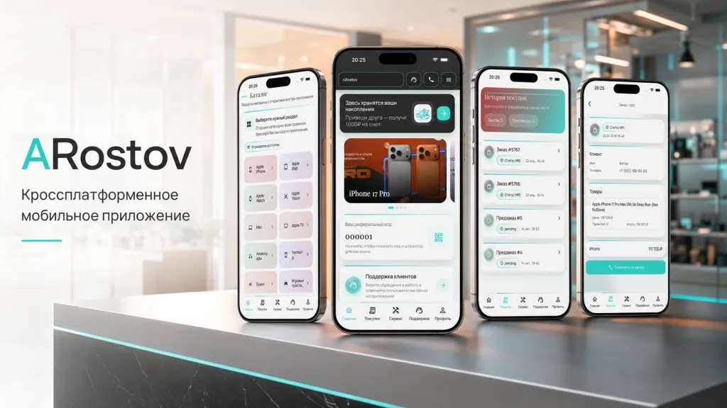 Проект ontech.pro — Apple Rostov